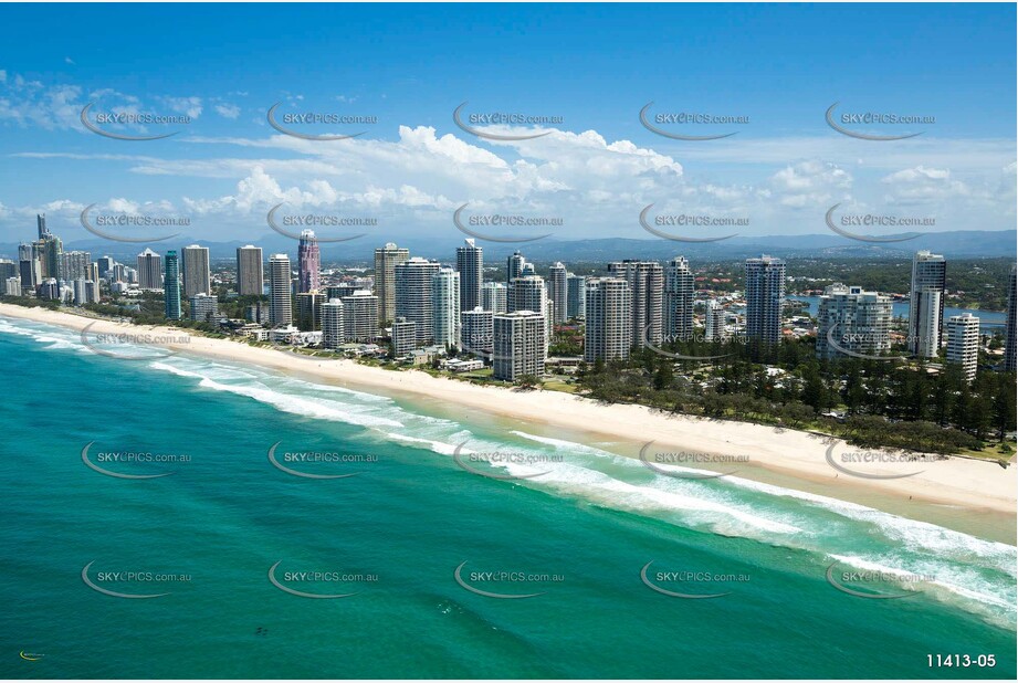 Aerial Photo Main Beach QLD Aerial Photography