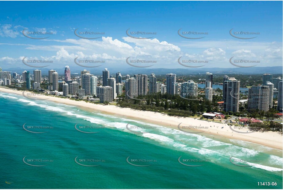 Aerial Photo Main Beach QLD Aerial Photography