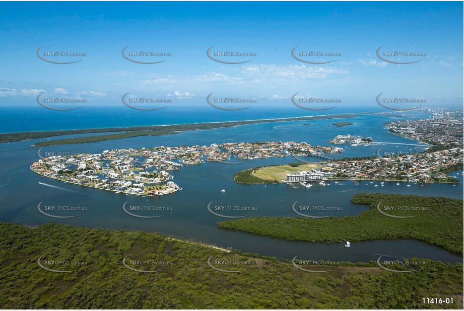 Aerial Photo Paradise Point QLD Aerial Photography