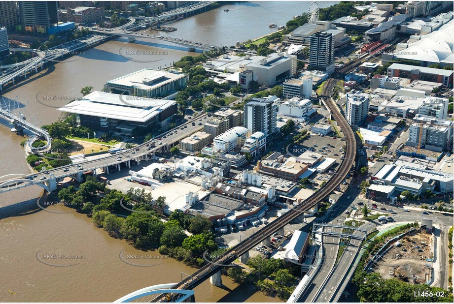 Aerial Photo South Brisbane QLD Aerial Photography