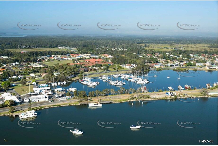 Aerial Photo Yamba NSW Aerial Photography