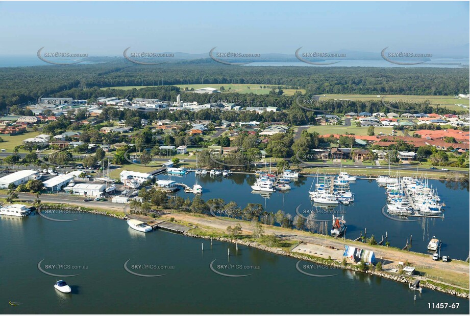 Aerial Photo Yamba NSW Aerial Photography