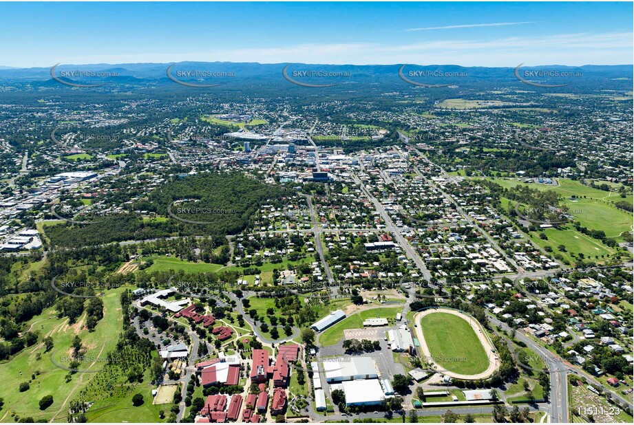 Aerial Photo Ipswich CBD QLD Aerial Photography