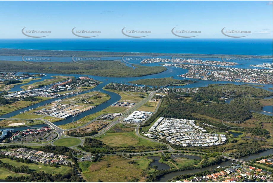 Aerial Photo Hope Island QLD Aerial Photography