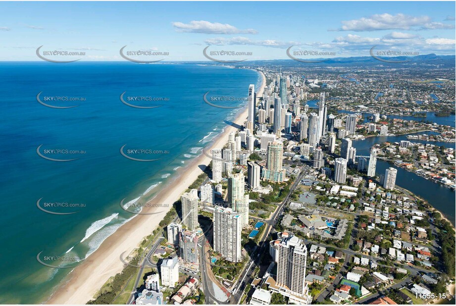 Panoramic Photo Of Surfers Paradise QLD Aerial Photography