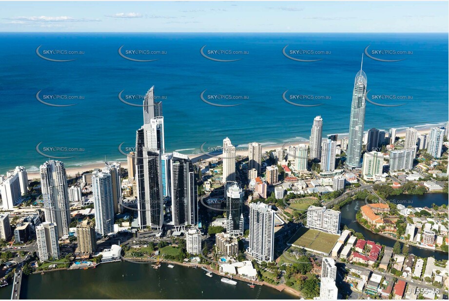 Panoramic Photo Of Surfers Paradise QLD Aerial Photography