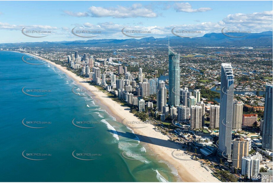 Panoramic Photo Of Surfers Paradise QLD Aerial Photography