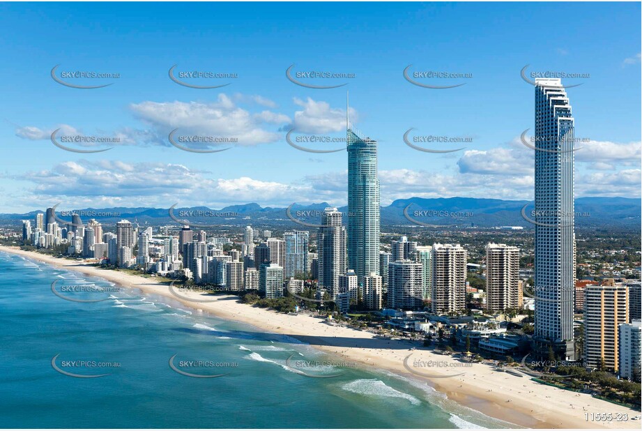 Panoramic Photo Of Surfers Paradise QLD Aerial Photography