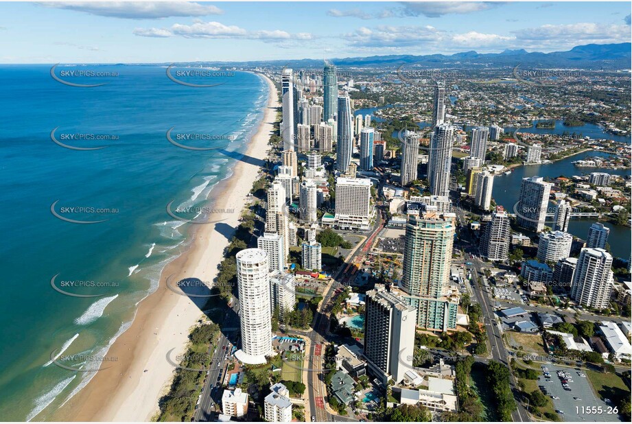 Panoramic Photo Of Surfers Paradise QLD Aerial Photography