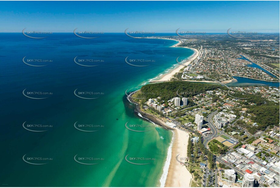 Aerial Photo of Burleigh Heads QLD Aerial Photography