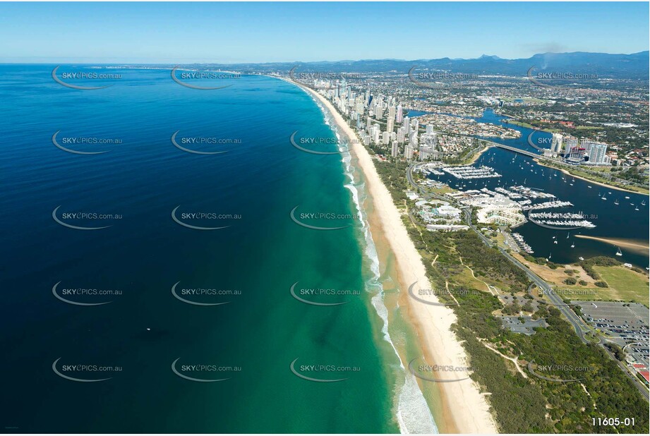 Aerial Photo of Main Beach Gold Coast QLD Aerial Photography