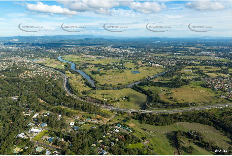 Logan Motorway at Tanah Merah QLD Aerial Photography