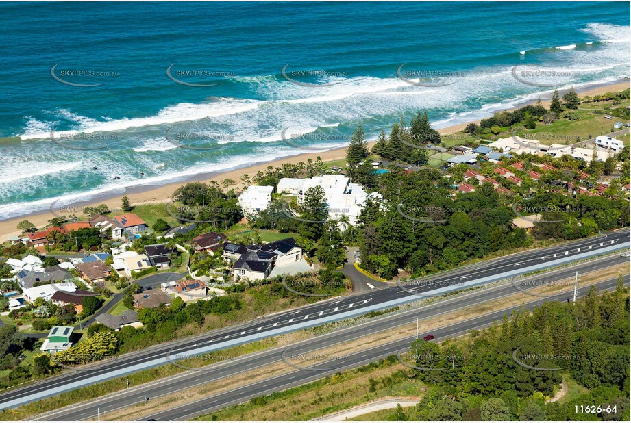 Aerial Photo Sapphire Beach NSW Aerial Photography