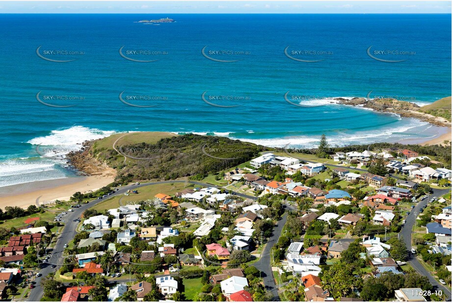 Aerial Photo Emerald Beach Aerial Photography