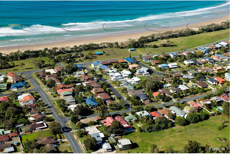 Aerial Photo Sandy Beach NSW Aerial Photography