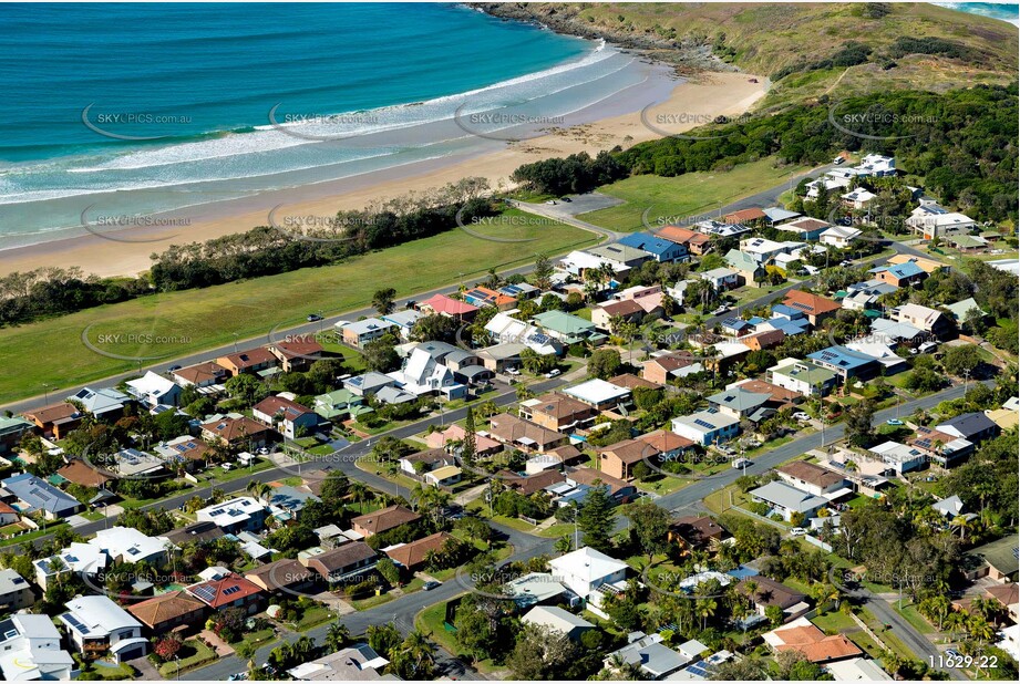 Aerial Photo Sandy Beach NSW Aerial Photography