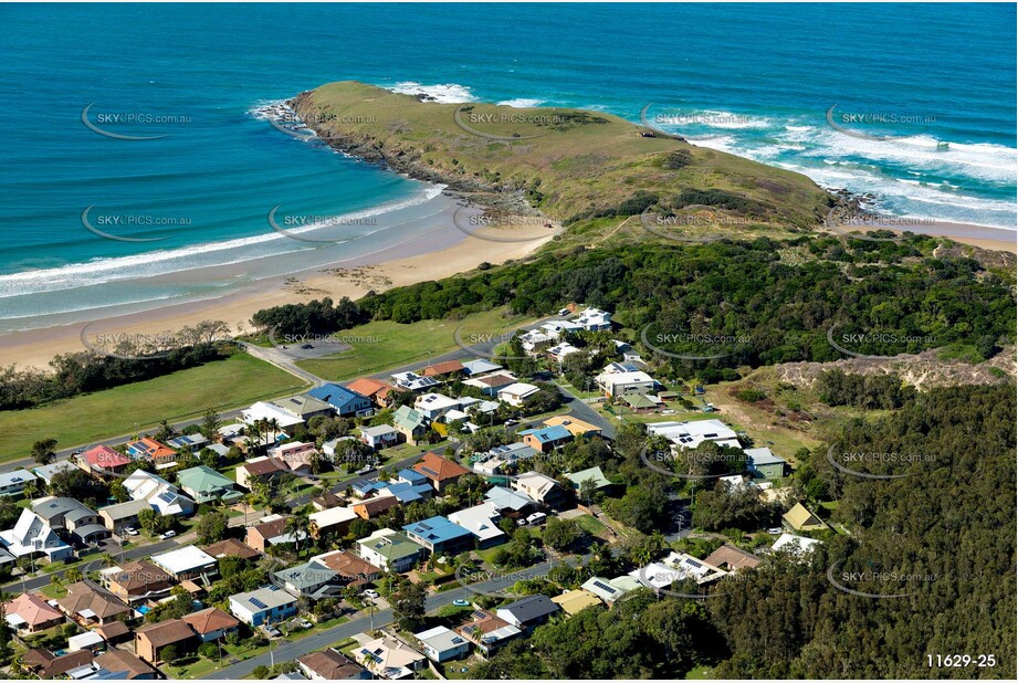 Aerial Photo Sandy Beach NSW Aerial Photography