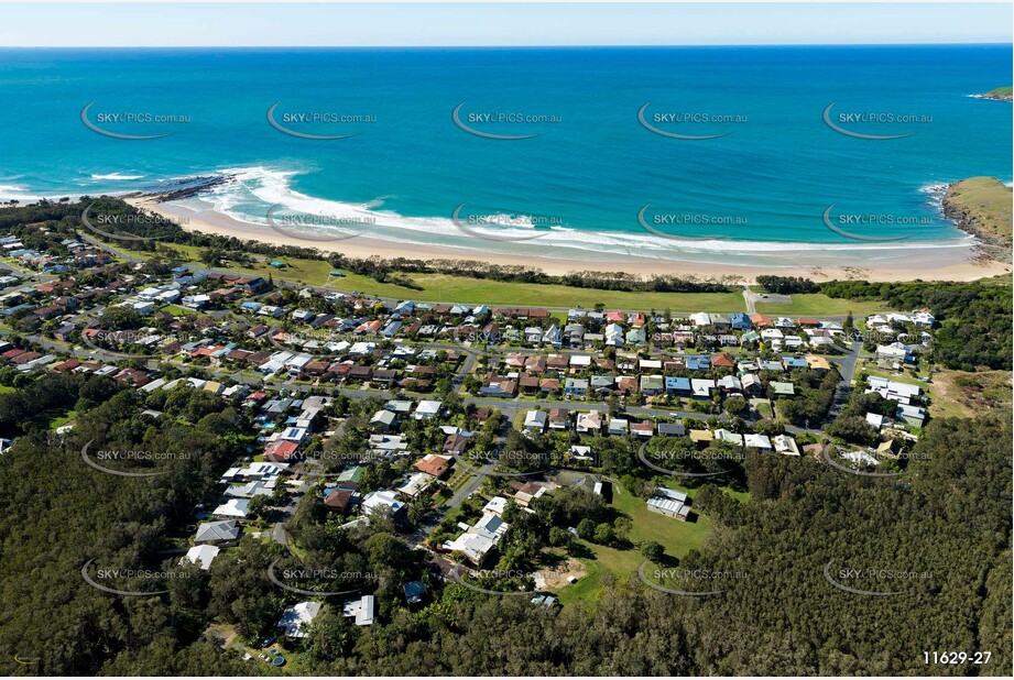 Aerial Photo Sandy Beach NSW Aerial Photography