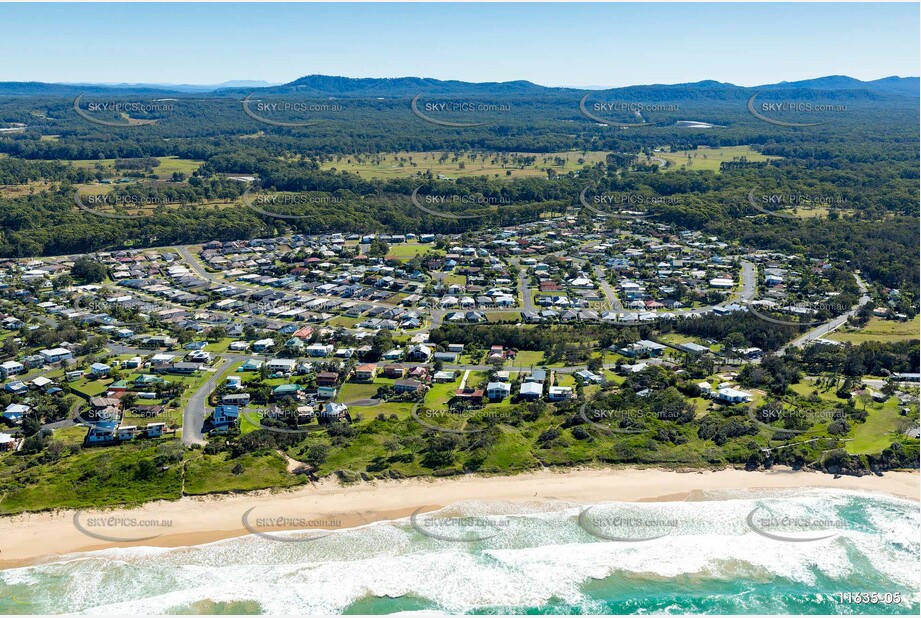 Aerial Photo Corindi Beach NSW Aerial Photography