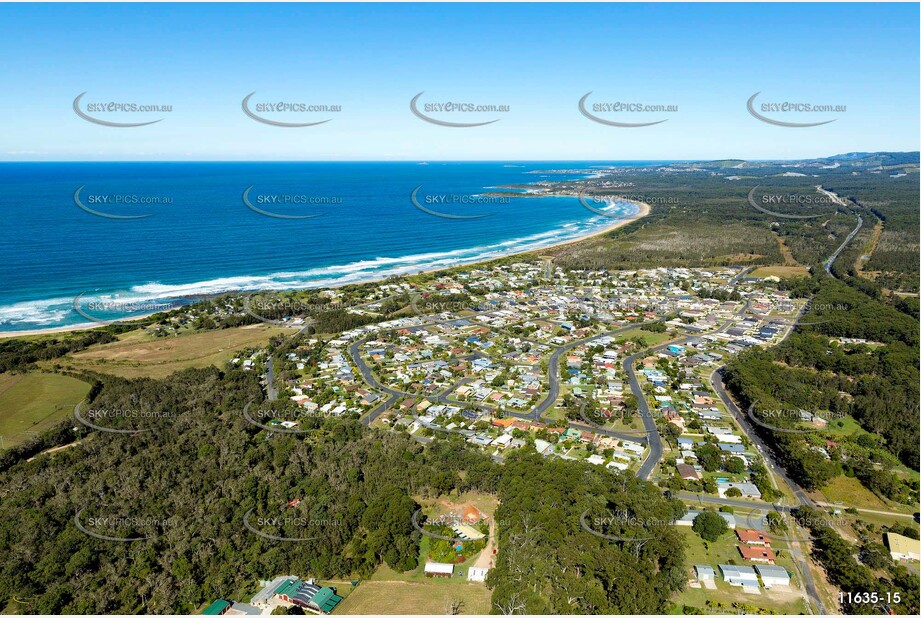 Aerial Photo Corindi Beach NSW Aerial Photography