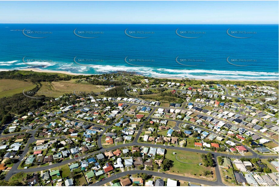 Aerial Photo Corindi Beach NSW Aerial Photography