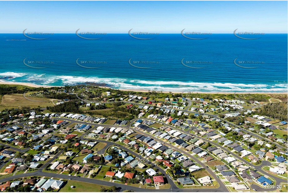 Aerial Photo Corindi Beach NSW Aerial Photography