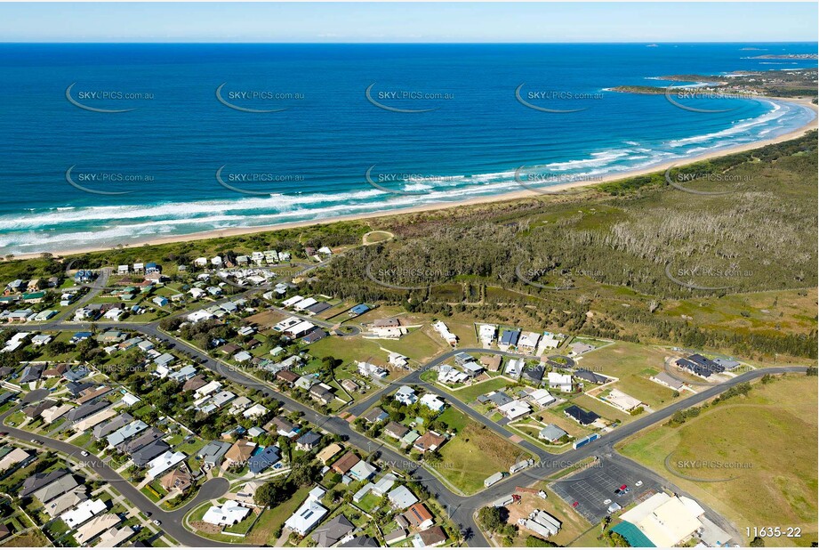 Aerial Photo Corindi Beach NSW Aerial Photography