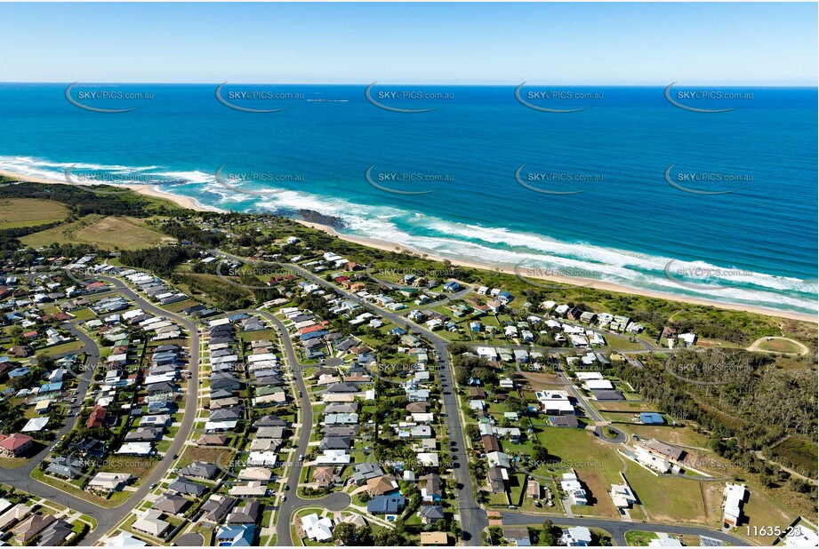 Aerial Photo Corindi Beach NSW Aerial Photography