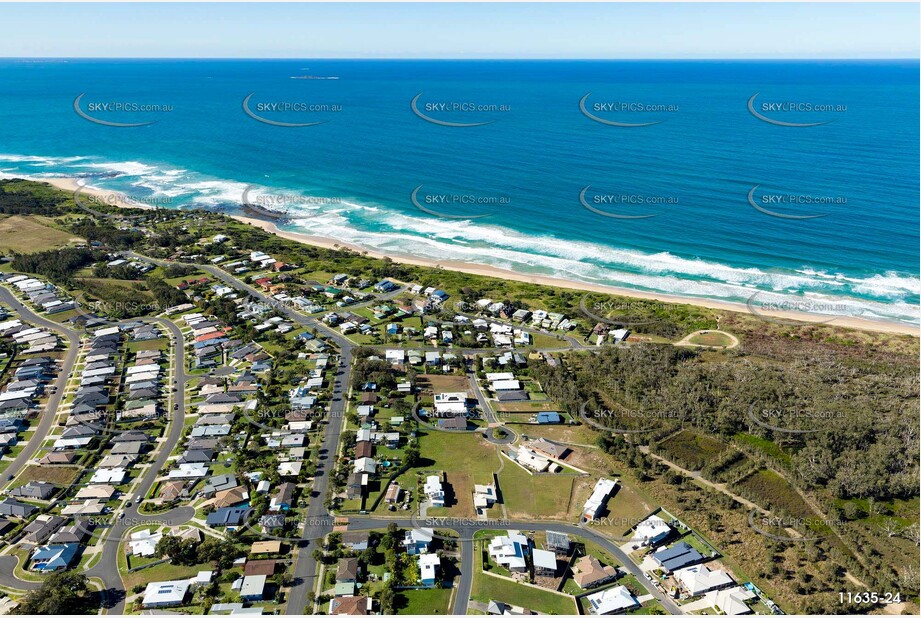 Aerial Photo Corindi Beach NSW Aerial Photography