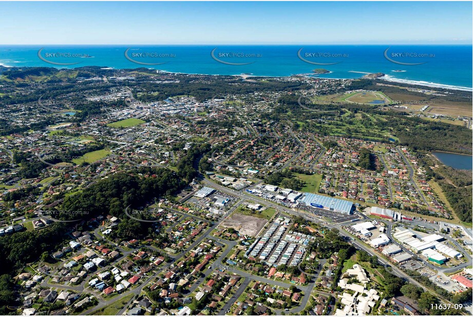 Aerial Photo North Boambee Valley Aerial Photography