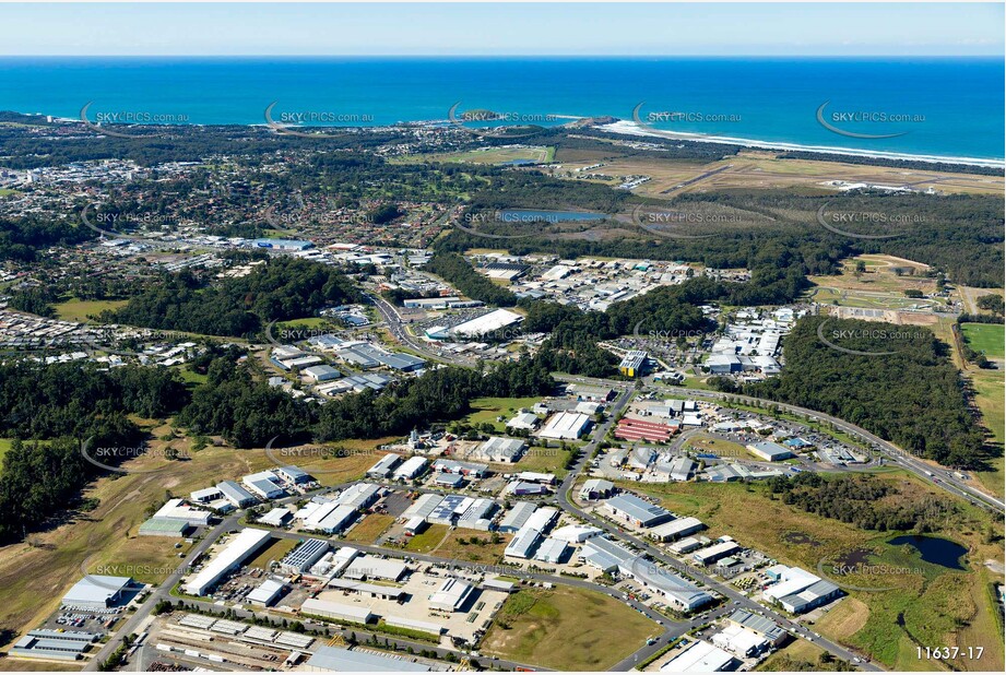 Aerial Photo North Boambee Valley Aerial Photography