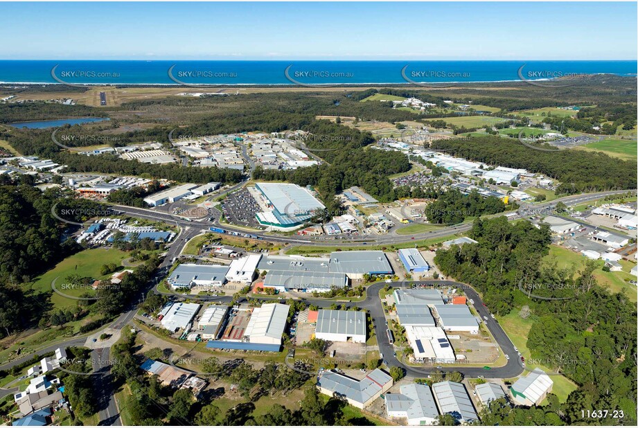 Aerial Photo North Boambee Valley Aerial Photography