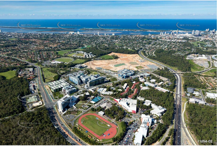 Griffith Uni & Gold Coast University Hospital QLD Aerial Photography