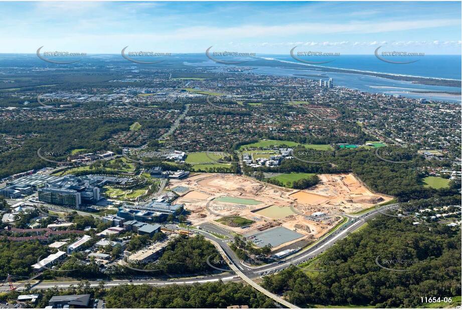 Griffith Uni & Gold Coast University Hospital QLD Aerial Photography