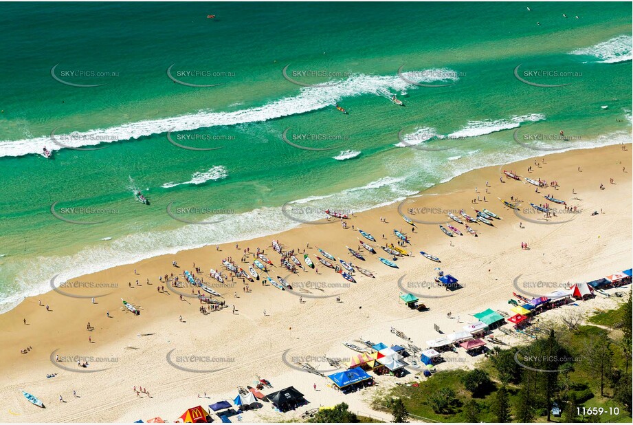 Surf Life Saving Championships at Tugun QLD Aerial Photography