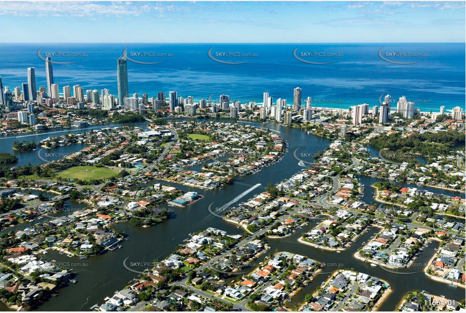 Broadbeach Waters Gold Coast QLD Aerial Photography