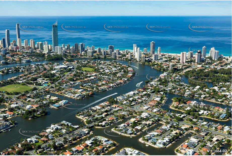 Broadbeach Waters Gold Coast QLD Aerial Photography