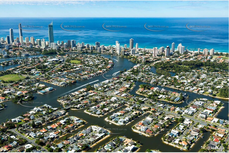 Broadbeach Waters Gold Coast QLD Aerial Photography