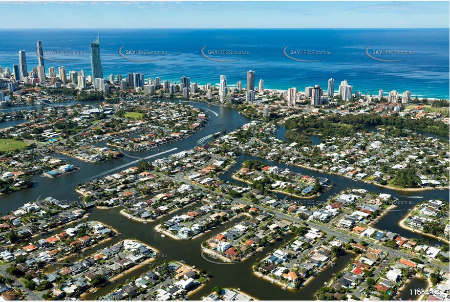 Broadbeach Waters Gold Coast QLD Aerial Photography