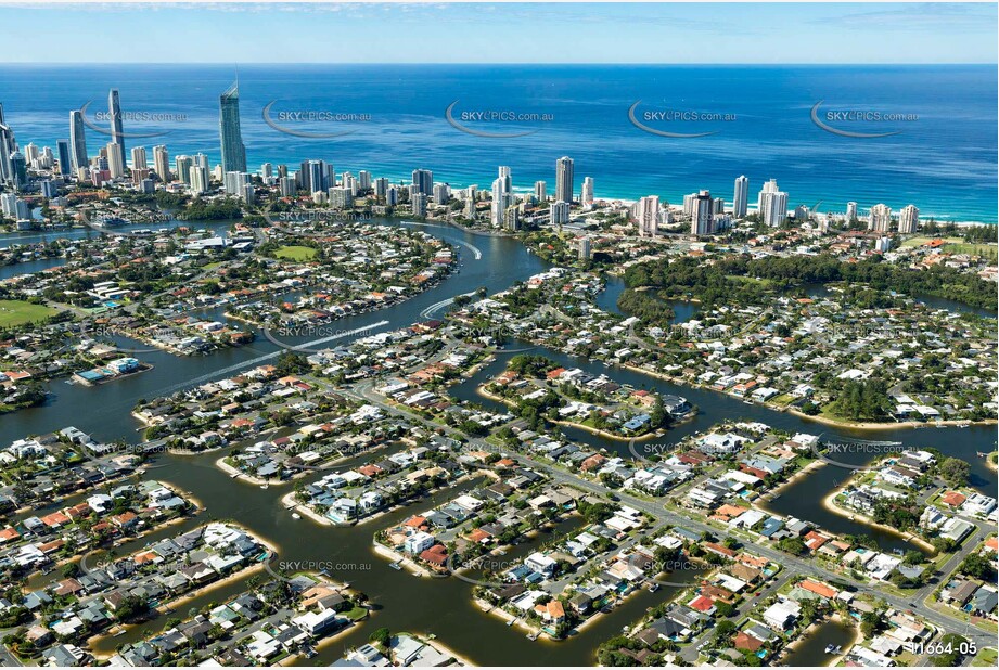 Broadbeach Waters Gold Coast QLD Aerial Photography