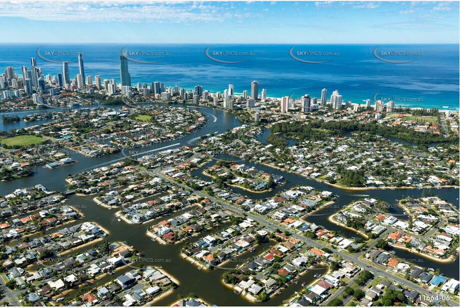 Broadbeach Waters Gold Coast QLD Aerial Photography