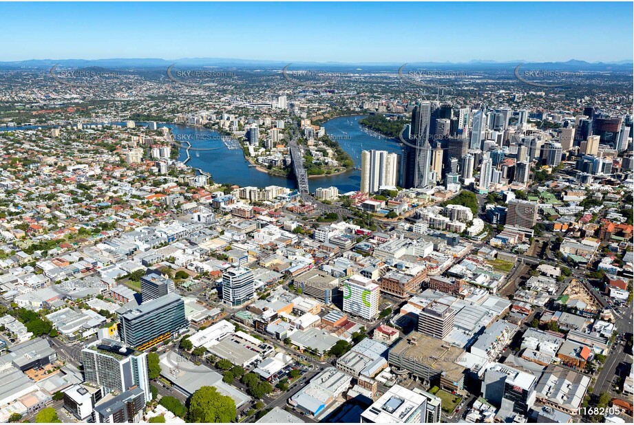 Aerial Photo Fortitude Valley QLD Aerial Photography