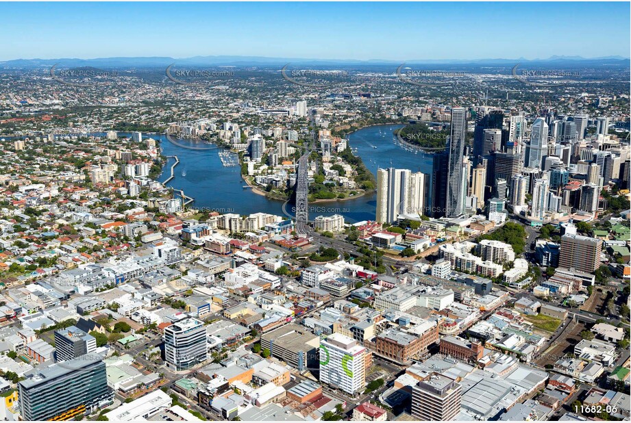 Aerial Photo Fortitude Valley QLD Aerial Photography