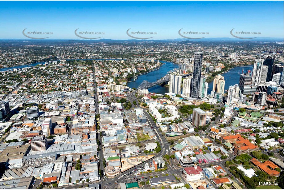 Aerial Photo Fortitude Valley QLD Aerial Photography