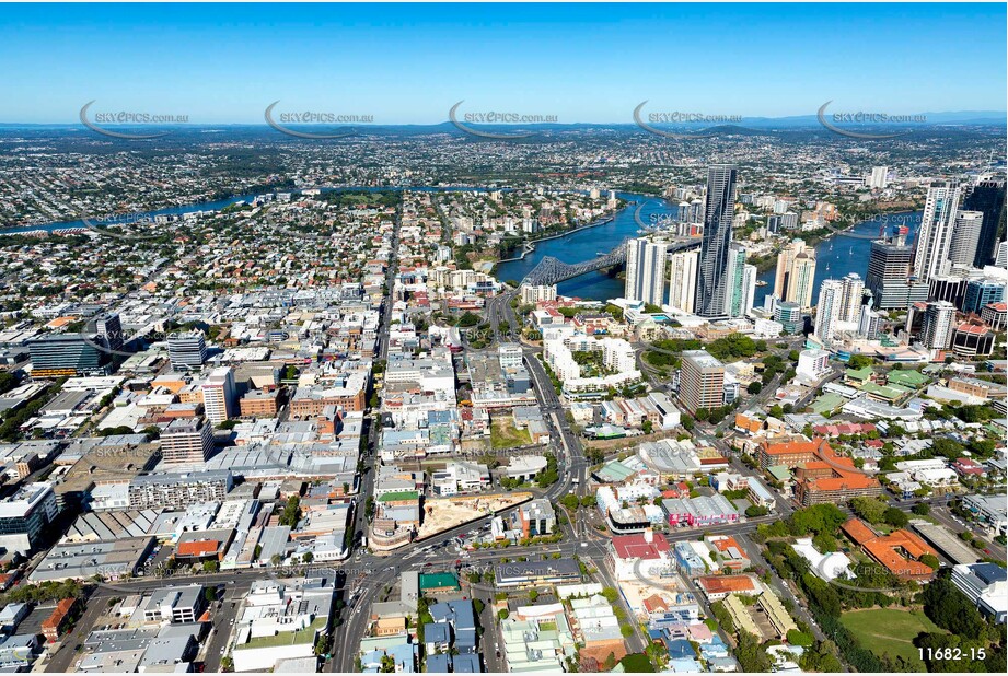 Aerial Photo Fortitude Valley QLD Aerial Photography