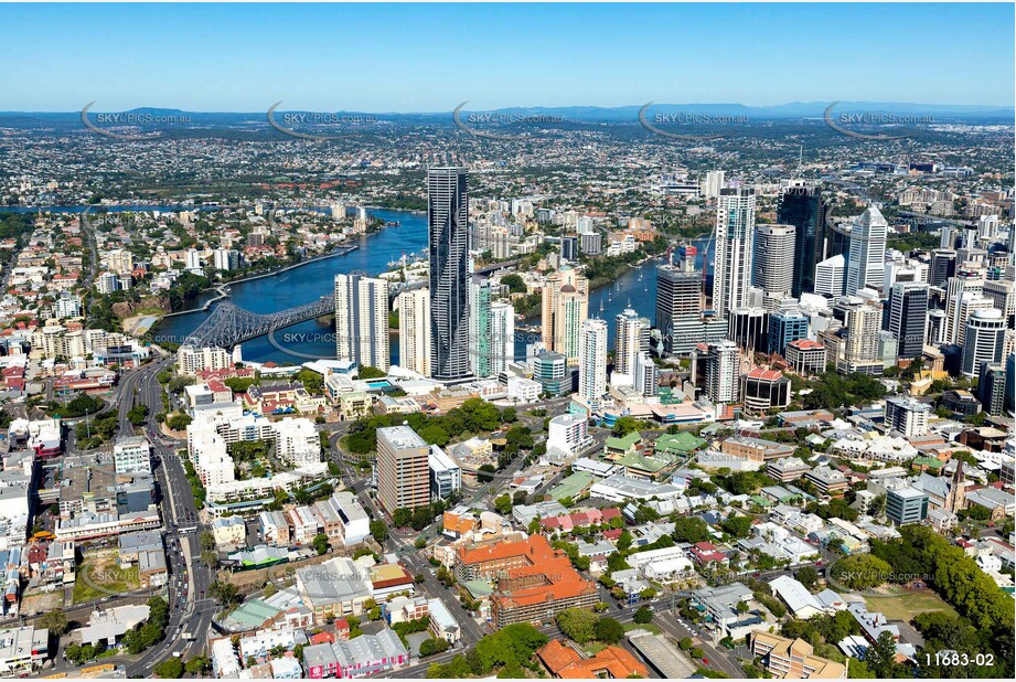 Aerial Photo Brisbane CBD QLD Aerial Photography