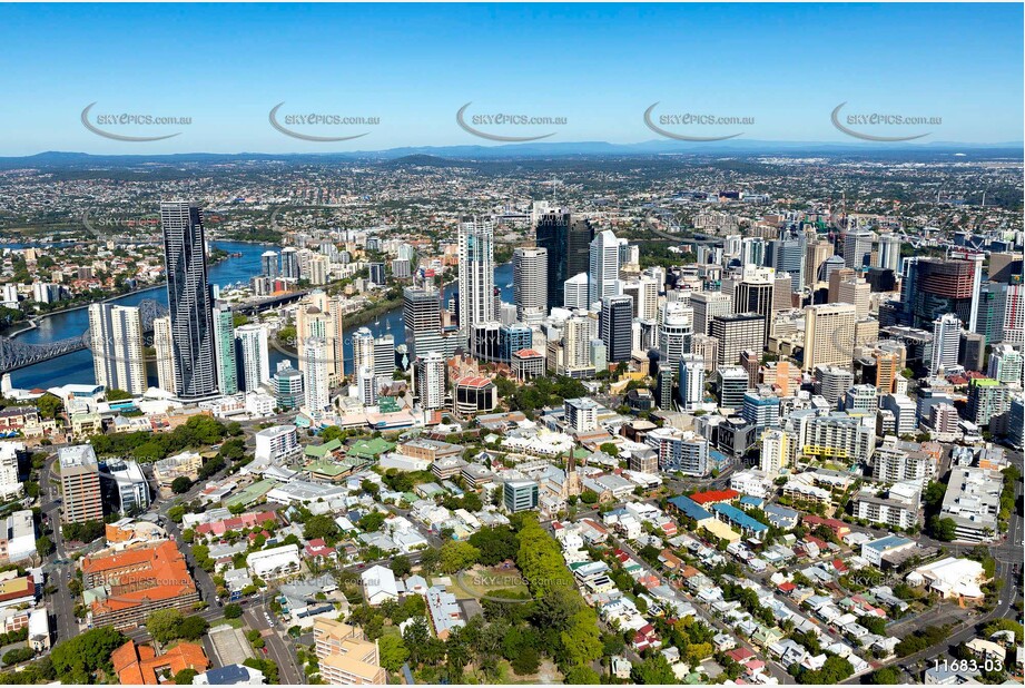 Aerial Photo Brisbane CBD QLD Aerial Photography