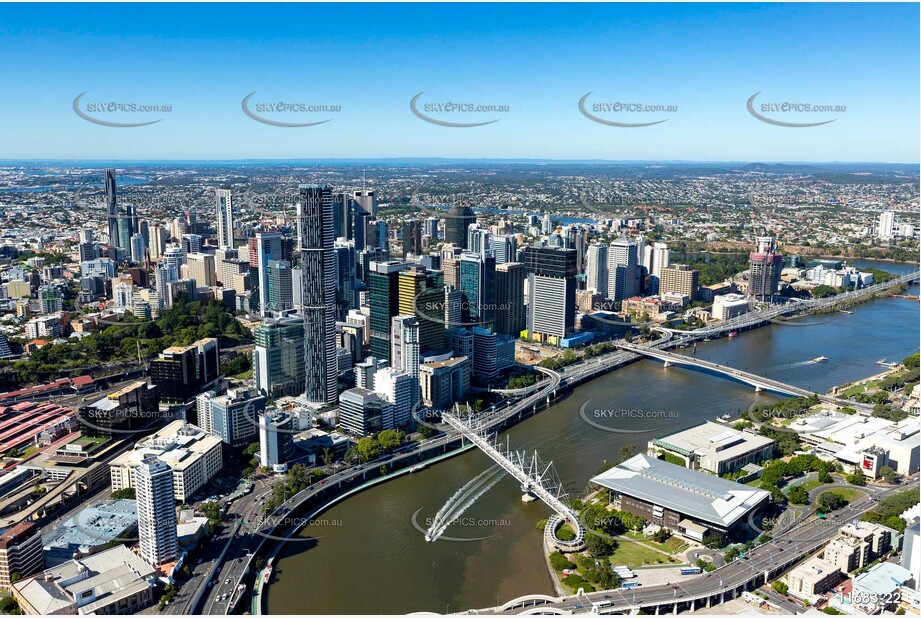 Aerial Photo Brisbane CBD QLD Aerial Photography