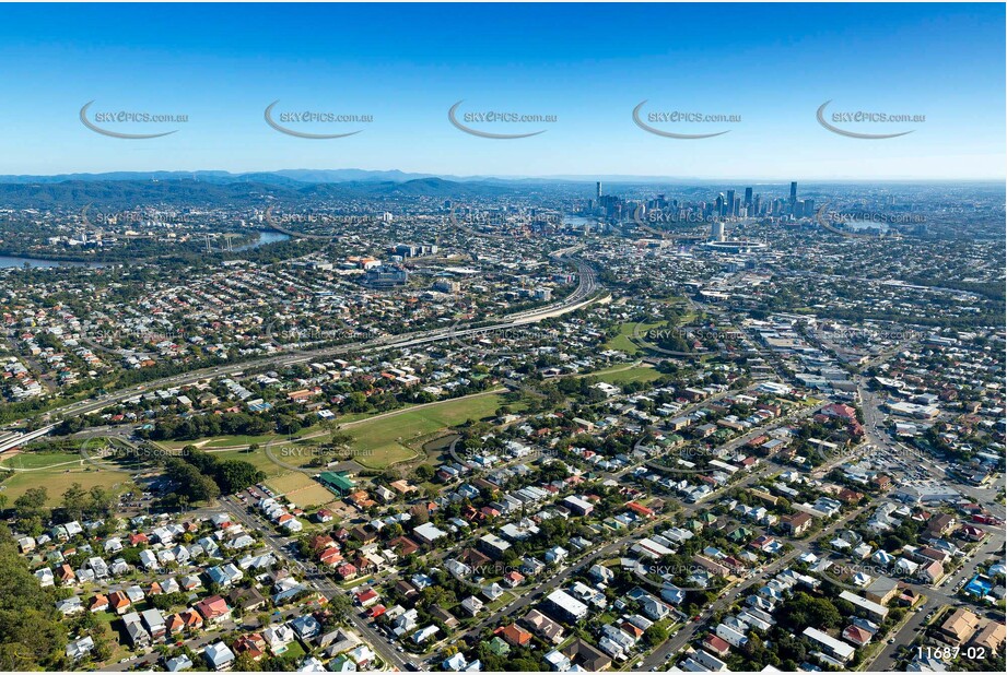 Aerial Photo Greenslopes QLD Aerial Photography