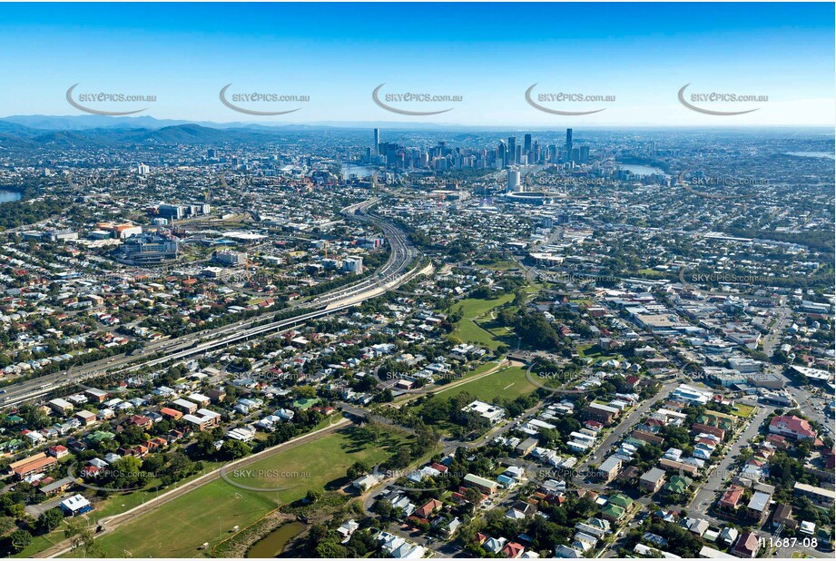 Aerial Photo Greenslopes QLD Aerial Photography